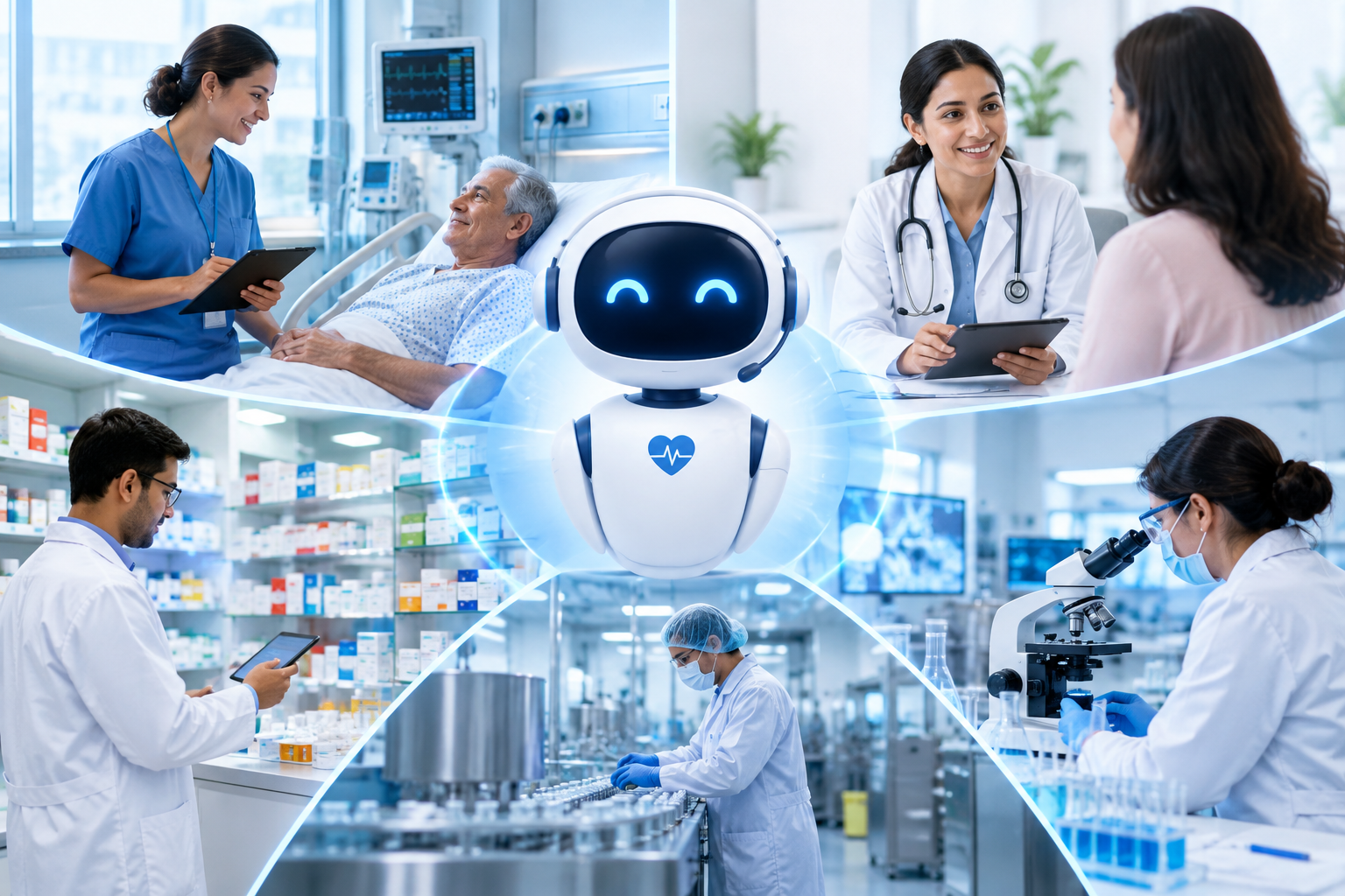 Healthcare team meeting